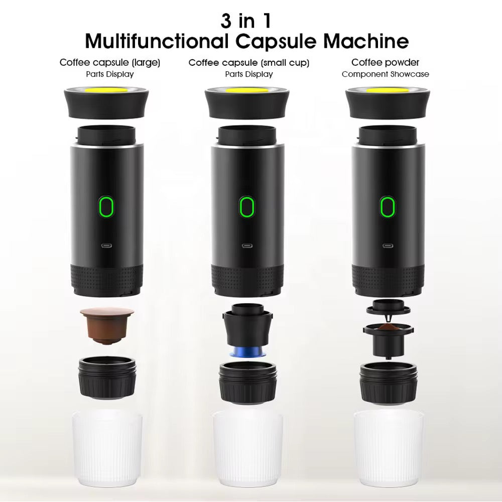 Machine à café portable 3 en 1 Nespresso