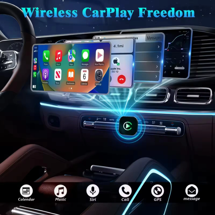 📱 CarPlay Wireless Pro™ — Adaptateur CarPlay & Android Auto Sans Fil