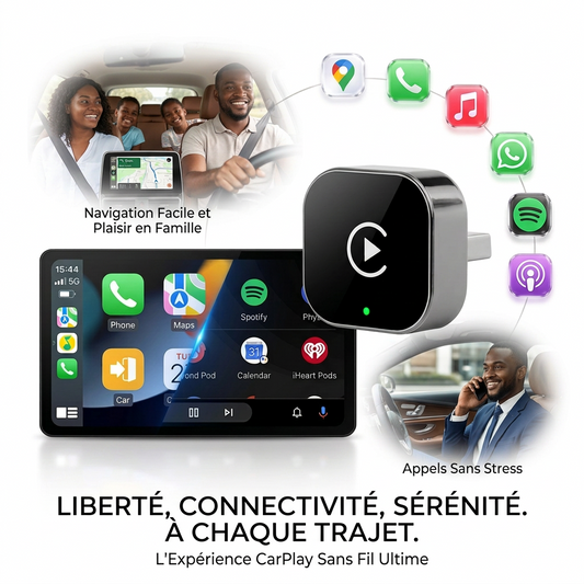 📱 Adaptateur CarPlay & Android Auto Sans Fil