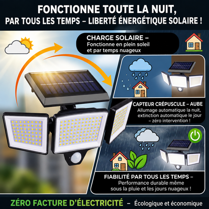 Lampe Solaire Intelligente - SecureLight