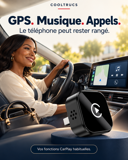📱 Adaptateur CarPlay & Android Auto Sans Fil