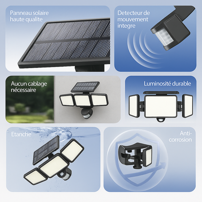 Lampe Solaire Intelligente - SecureLight