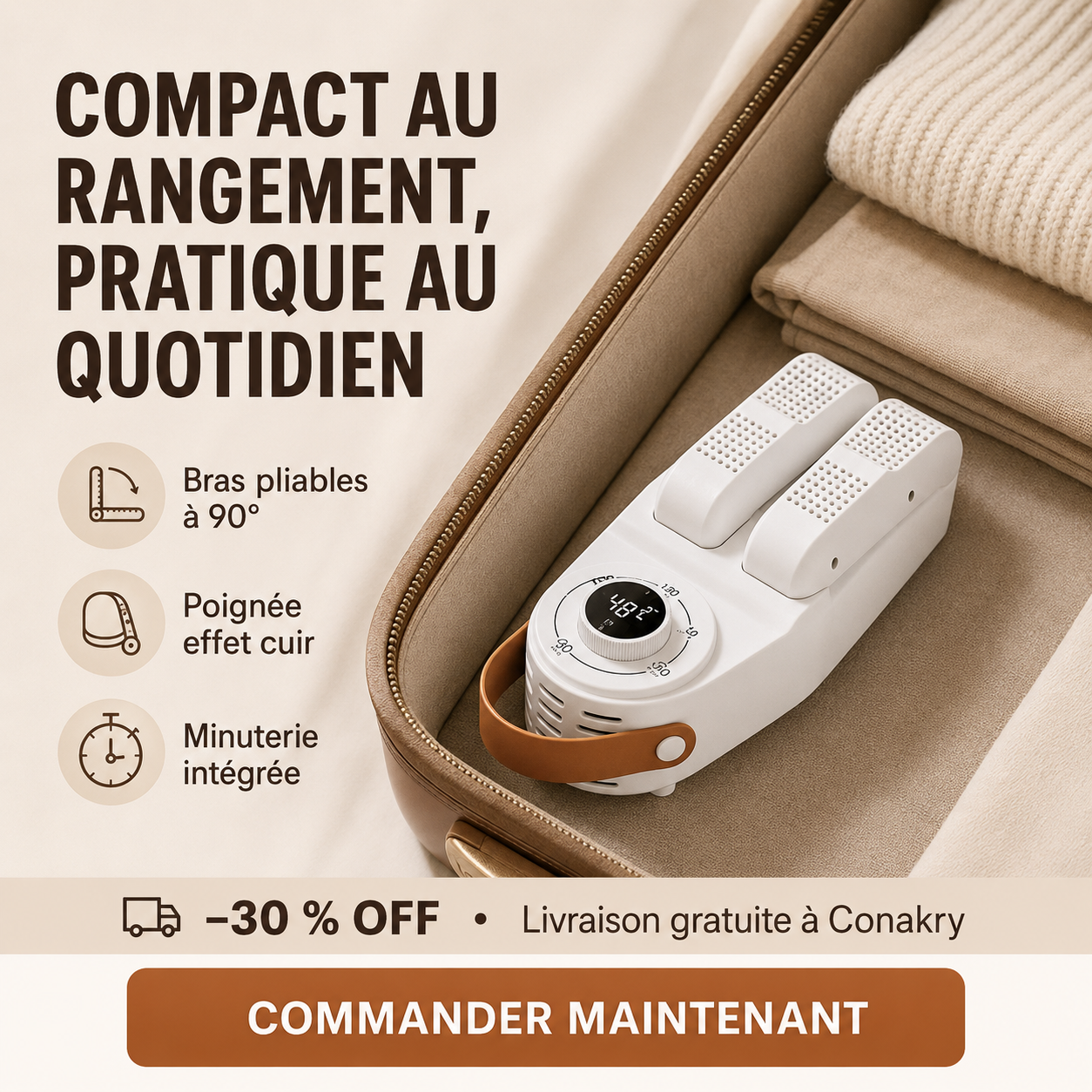 Sèche Chaussure Express - Séchez vos chaussures en 10 minutes