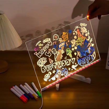 Tablette à Dessin Lumineuse ( 7 Feutres offerts )