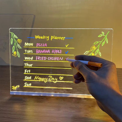 Tablette à Dessin Lumineuse ( 7 Feutres offerts )