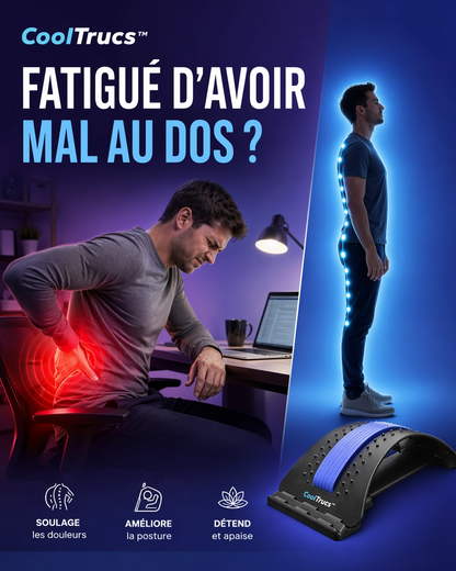 Civière Dorsale pour douleur lombaire