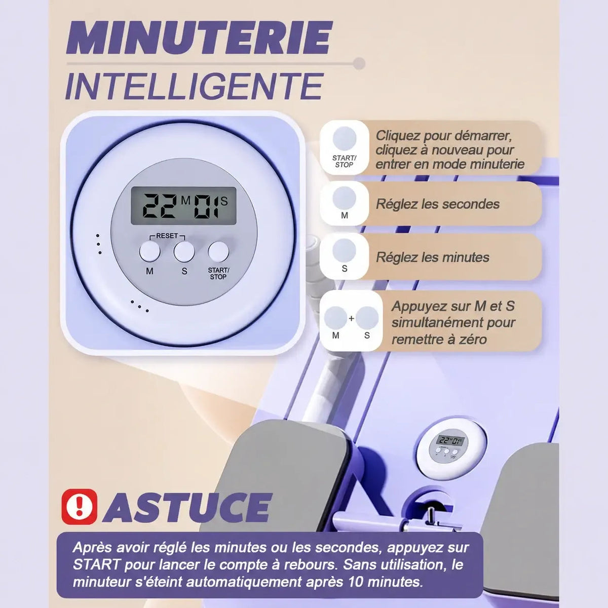 Planche de Pilate  CoolTrucs™ avec Guide d'entrainement offert