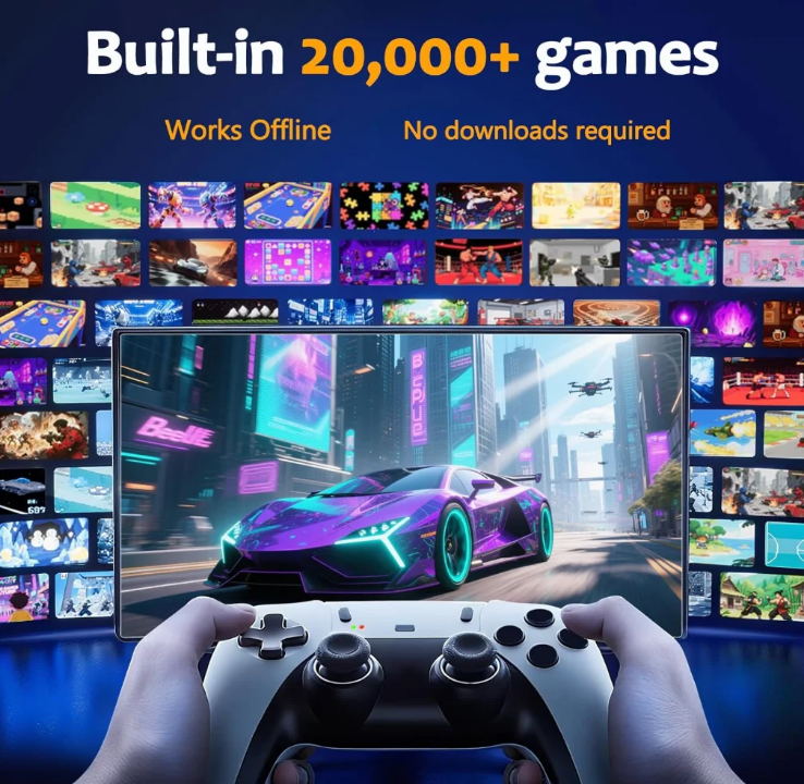 GameStick- Console de jeux portable avec plus de 20.000 jeux