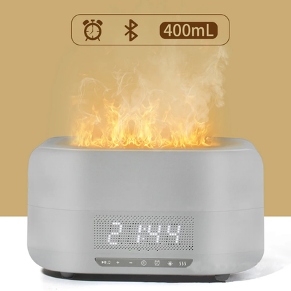 Humidificateur à effet flamme Bluetooth