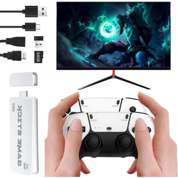 GameStick- Console de jeux portable avec plus de 20.000 jeux