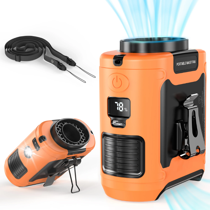 Ventilateur Portable 3 en 1 - Power bank intégré